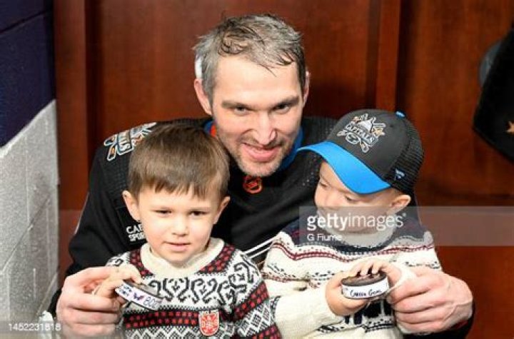 Alexander Ovechkin Children: Meet Alexander Ovechkins Adorable Kids Sergei Ovechkin And Ilya Alex